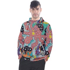 Supersonic Spaceopus Men s Pullover Hoodie by chellerayartisans