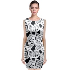 Online Shopping Classic Sleeveless Midi Dress by designsbymallika