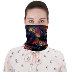 Butterfly Floral Pattern Face Covering Bandana (adult) by ArtsyWishy