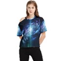 The Galaxy One Shoulder Cut Out Tee View1