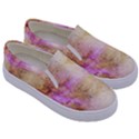 Golden paint Kids  Canvas Slip Ons View3