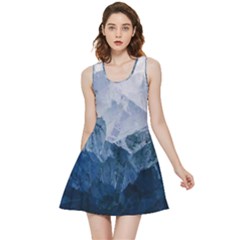 Blue Mountain Inside Out Reversible Sleeveless Dress by goljakoff