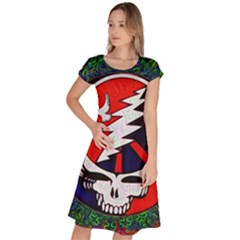 Grateful Dead - Classic Short Sleeve Dress by Sapixe