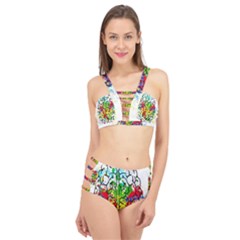 Brain Mind Psychology Idea Hearts Cage Up Bikini Set by Amaryn4rt