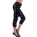 Hobo Signs Collected Inverted Lightweight Velour Capri Leggings  View4