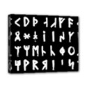 Complete Dalecarlian Rune Set Inverted Canvas 10  x 8  (Stretched) View1