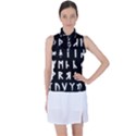 Complete Dalecarlian Rune Set Inverted Women s Sleeveless Polo Tee View1