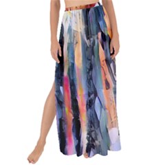 Paysage D hiver Maxi Chiffon Tie-up Sarong by sfbijiart