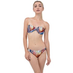 Paysage D hiver Classic Bandeau Bikini Set by sfbijiart