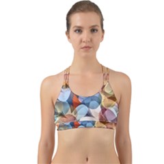 Multifleurs Back Web Sports Bra by sfbijiart