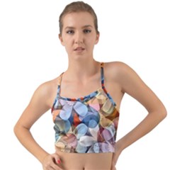 Multifleurs Mini Tank Bikini Top by sfbijiart