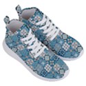 Ceramic Tile Pattern Women s Lightweight High Top Sneakers View3