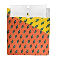 Leaves Duvet Cover Double Side (full/ Double Size) by grafikamaria