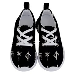 Ogham Rune Set Complete Inverted Running Shoes by WetdryvacsLair