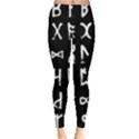 Macromannic Runes Collected Inverted Leggings  View1