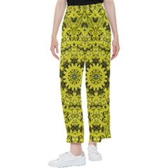 Yellow Kolodo Women s Pants  by Sparkle