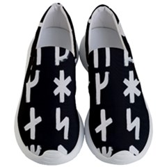 Younger Futhark Rune Set Collected Inverted Women s Lightweight Slip Ons by WetdryvacsLair