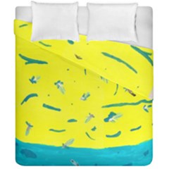 Summer Fun Duvet Cover Double Side (california King Size) by arash1