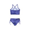 Lilac abstract Girls  Tankini Swimsuit View2