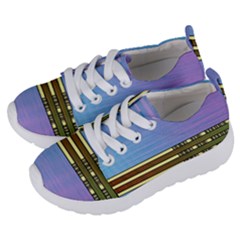 Glitched Vaporwave Hack The Planet Kids  Lightweight Sports Shoes by WetdryvacsLair