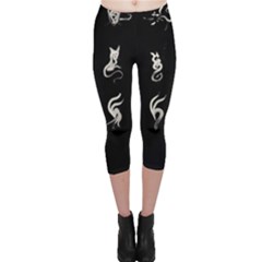 Katzen Cats Capri Leggings  by WetdryvacsLair