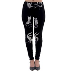 Katzen Cats Lightweight Velour Leggings by WetdryvacsLair