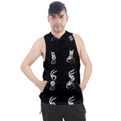 Katzen Cats Men s Sleeveless Hoodie by WetdryvacsLair