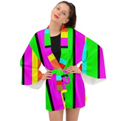 Funny  Long Sleeve Kimono by grafikamaria