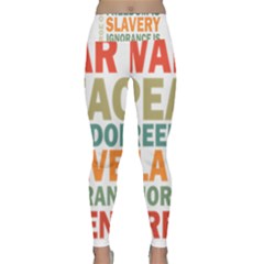 Orwell Lightweight Velour Classic Yoga Leggings by Valentinaart