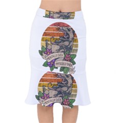 Possum - Mentally Sick Physically Thick Short Mermaid Skirt by Valentinaart