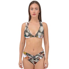 Possum - Be Urself Double Strap Halter Bikini Set by Valentinaart