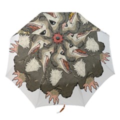 Possum  Folding Umbrellas by Valentinaart