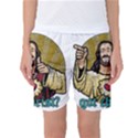 Buddy Christ Women s Basketball Shorts View1