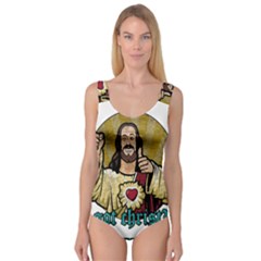 Buddy Christ Princess Tank Leotard  by Valentinaart