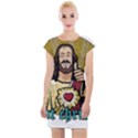 Buddy Christ Cap Sleeve Bodycon Dress View1