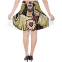 Buddy Christ Velvet High Waist Skirt View2