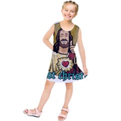 Buddy Christ Kids  Tunic Dress by Valentinaart