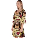 Buddy Christ Velour Kimono Dress View2