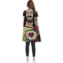 Buddy Christ Sleeveless Chiffon Waistcoat Shirt View2