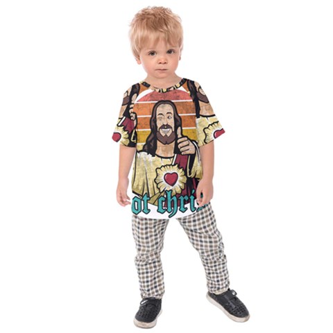 Got Christ? Kids  Raglan Tee by Valentinaart