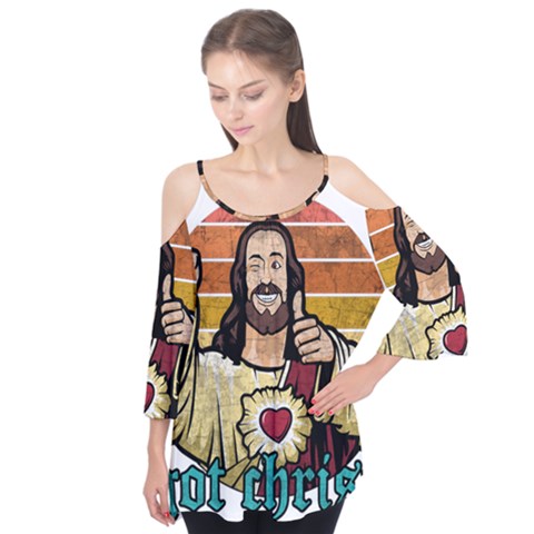 Got Christ? Flutter Tees by Valentinaart