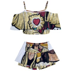 Got Christ? Kids  Off Shoulder Skirt Bikini by Valentinaart