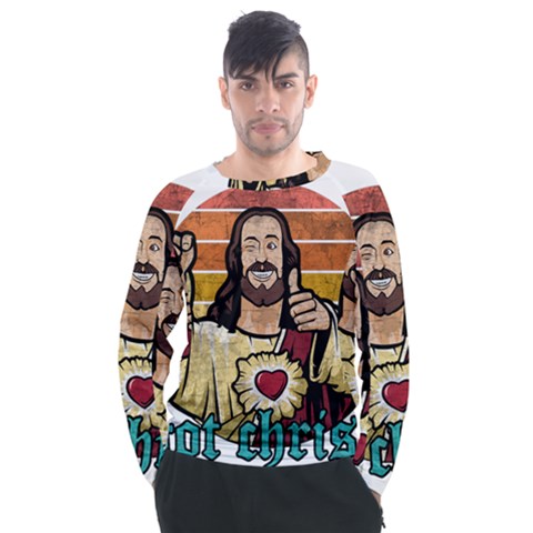 Got Christ? Men s Long Sleeve Raglan Tee by Valentinaart