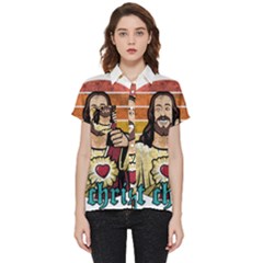 Got Christ? Short Sleeve Pocket Shirt by Valentinaart