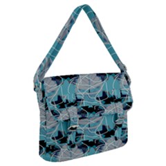 Digital Waves Buckle Messenger Bag by Sparkle