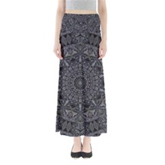 Mellow Mandala  Full Length Maxi Skirt by MRNStudios