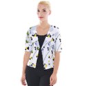 Tree poppies  Cropped Button Cardigan View1