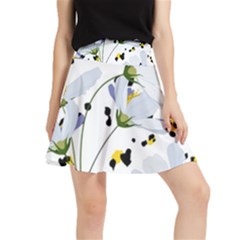 Tree Poppies  Waistband Skirt by Sobalvarro