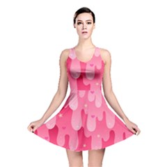 Rose Slime  Reversible Skater Dress by Sobalvarro