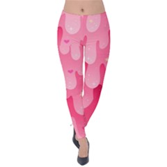 Rose Slime  Velvet Leggings by Sobalvarro